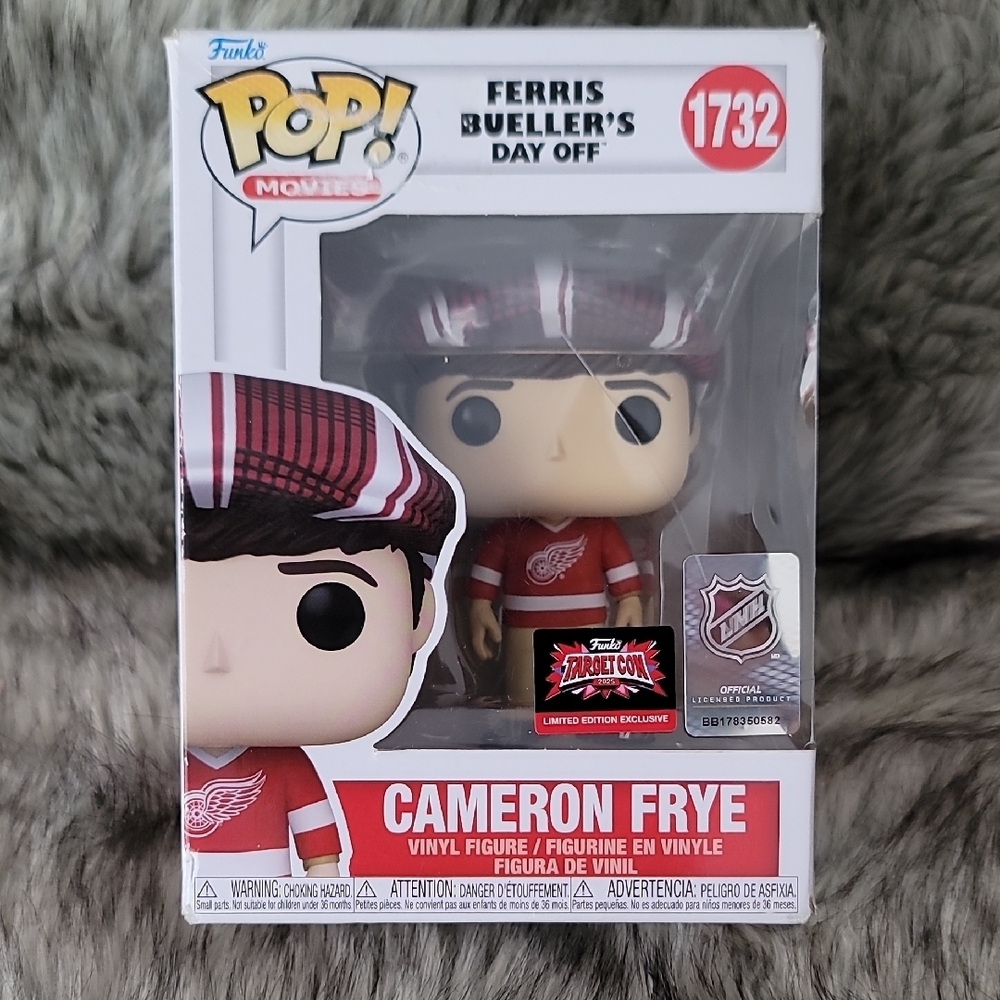 Funko Pop Cameron Frye in Red and White Plaid